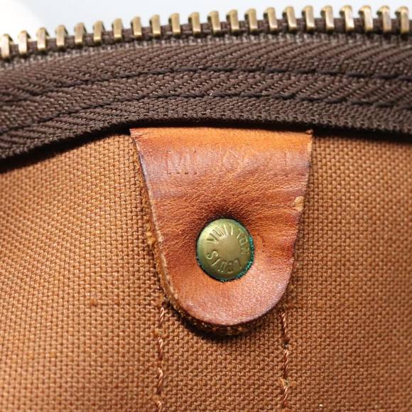 LOUIS VUITTON Monogram Keepall 60 Boston Bag M41422 LV Auth 92780 - Picture 12 of 16